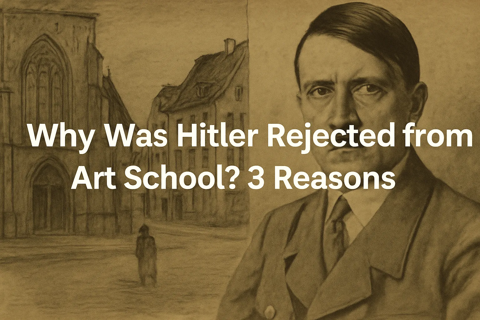 Why Was Hitler Rejected from Art School? The Untold Story Behind the Rejection