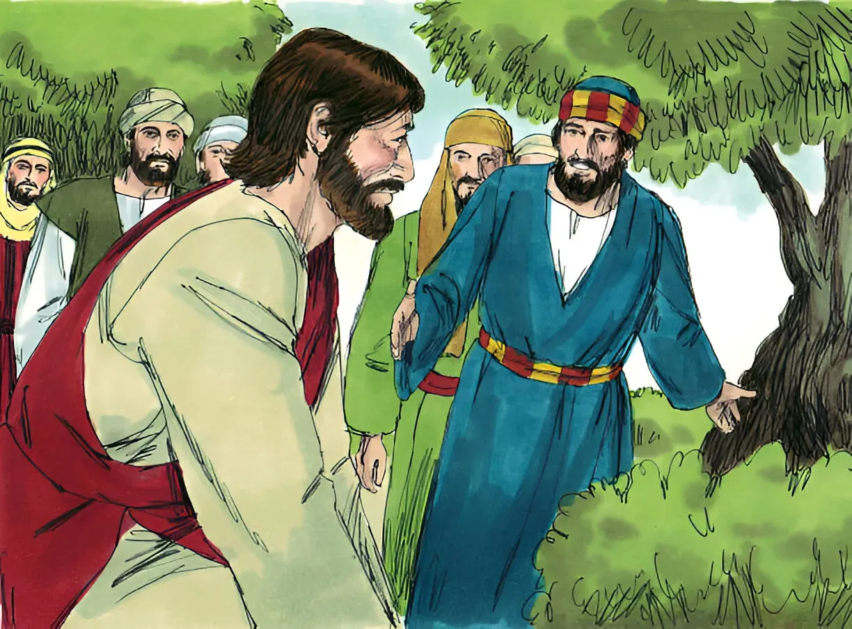Jesus changing Simon's name to Peter as a sign of his future role